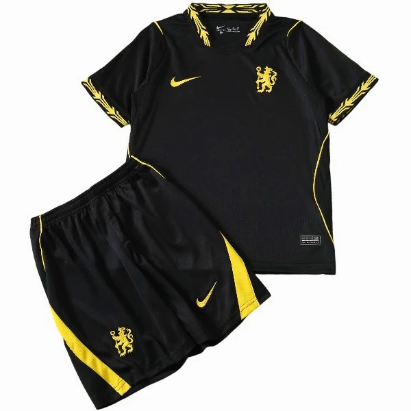 Chelsea Niños Conjunto 2026 2027 Segunda Negro - Equipacion Chelsea Niños | 7camisetas