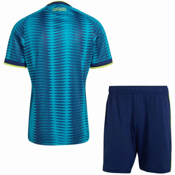 Colombia Niños Conjunto 2026 Segunda Azul - Colombia Niños Barata | 7camisetas