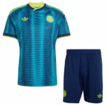 Colombia Niños Conjunto 2026 Segunda Azul - Colombia Niños Barata | 7camisetas
