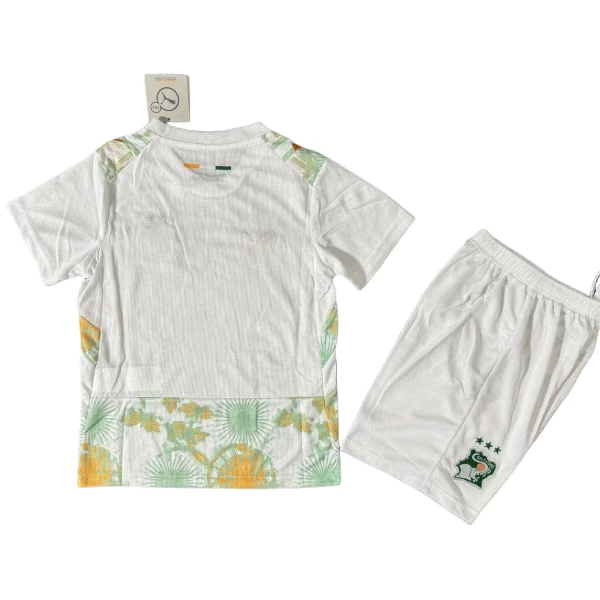 Costa De Marfil Niños Conjunto 2026 Segunda Blanco - Costa De Marfil Niños Barata | 7camisetas