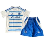 Cruzeiro EC Niños Conjunto 2025 2026 Segunda Blanco - Cruzeiro EC Niños Barata | 7camisetas