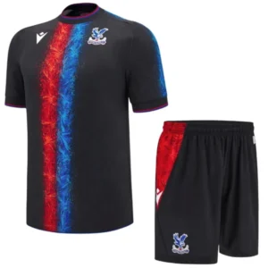 Crystal Palace Niños Conjunto 2024 2025 Segunda Negro - Crystal Palace Niños Barata | 7camisetas