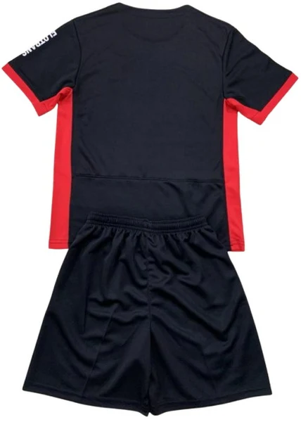 Eintracht Frankfurt Niños Conjunto 2024 2025 Segunda Negro - Eintracht Frankfurt Niños Barata | 7camisetas