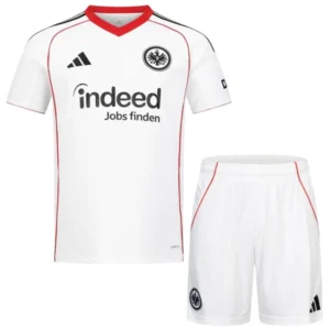 Eintracht Frankfurt Niños Conjunto 2025 2026 Segunda Blanco - Eintracht Frankfurt Niños Barata | 7camisetas