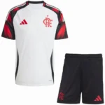 Flamengo Niños Conjunto 2025 2026 Segunda Blanco - Flamengo Niños Barata | 7camisetas