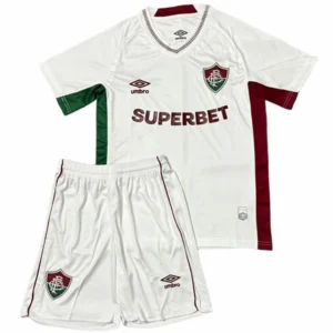 Fluminense Niños Conjunto 2025 2026 Segunda Blanco - Fluminense Niños Barata | 7camisetas