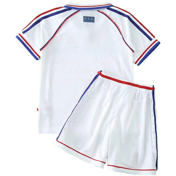 Francia Niños Conjunto Segunda Blanco - Equipacion Francia Niños | 7camisetas