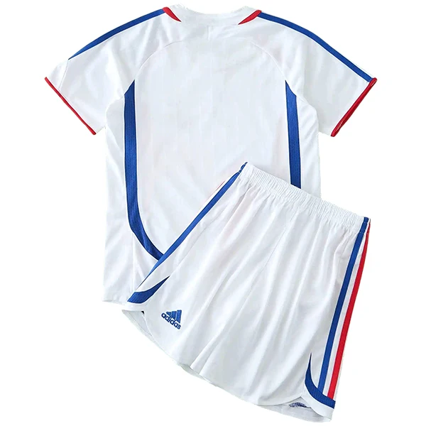 Francia Niños Conjunto 2006 Segunda Blanco - Equipacion Francia Niños | 7camisetas