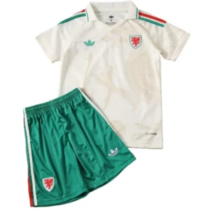 Gales Niños Conjunto 2026 Segunda Amarillo - Gales Niños Barata | 7camisetas