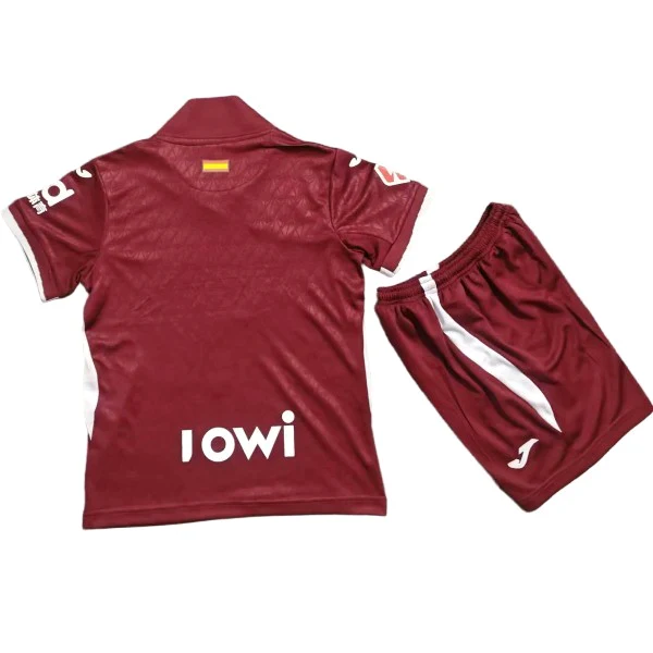 Getafe Niños Conjunto 2026 2027 Segunda Rojo - Equipacion Getafe Niños | 7camisetas