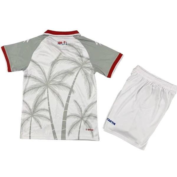 Haití Niños Conjunto 2026 Segunda Blanco - Haití Niños Barata | 7camisetas