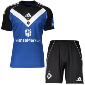 Hamburgo S.V Niños Conjunto 2025 2026 Segunda Azul - Hamburgo S.V Niños Barata | 7camisetas