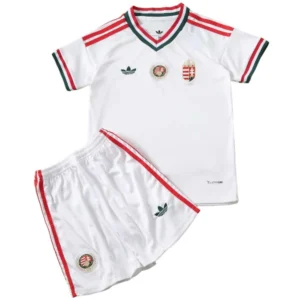 Hungría Niños Conjunto 2026 Segunda Blanco - Hungría Niños Barata | 7camisetas