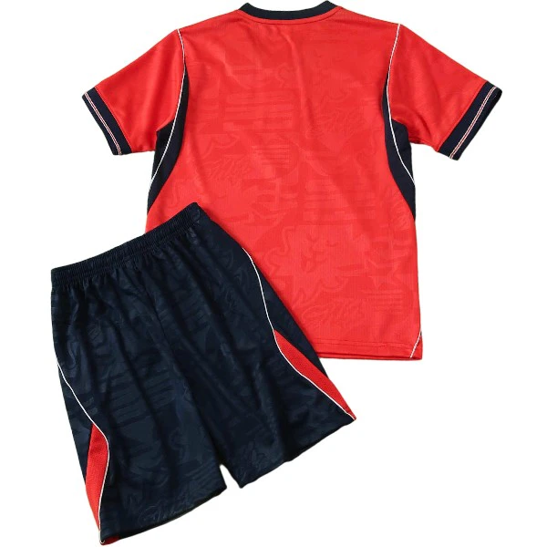 Inglaterra Niños Conjunto 2026 Segunda Rojo - Inglaterra Niños Barata | 7camisetas