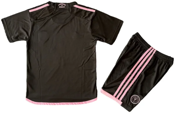 Inter Miami Niños Conjunto 2024 2025 Segunda Negro - Equipacion Inter Miami Niños | 7camisetas