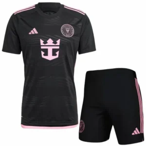 Inter Miami Niños Conjunto 2024 2025 Segunda Negro - Equipacion Inter Miami Niños | 7camisetas
