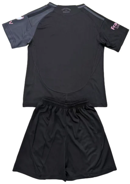 Inter Miami Niños Conjunto 2025 2026 Segunda Negro - Equipacion Inter Miami Niños | 7camisetas