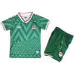 Irak Niños Conjunto 2026 Segunda Verde - Irak Niños Barata | 7camisetas