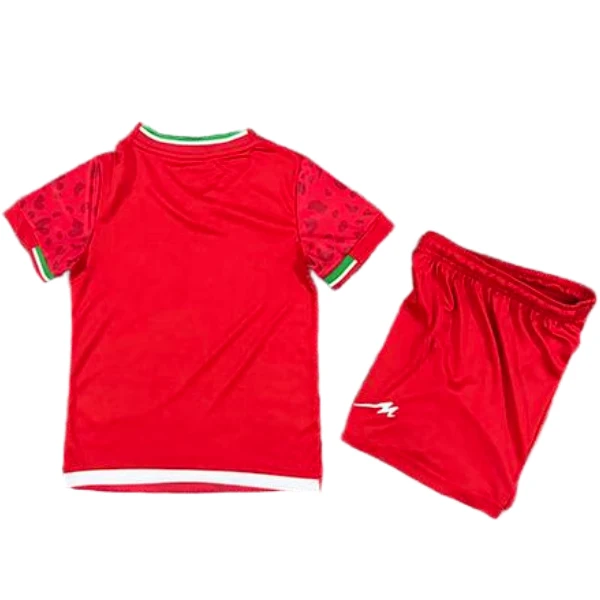 Irán Niños Conjunto 2026 Segunda Rojo - Irán Niños Barata | 7camisetas