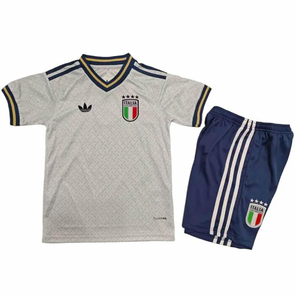 Italia Niños Conjunto 2026 Segunda Blanco - Equipación Italia Niños | 7camisetas