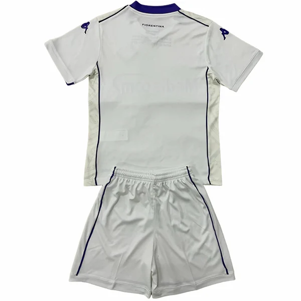 ACF Fiorentina Niños Conjunto 2025 2026 Segunda Blanco - ACF Fiorentina Niños Barata | 7camisetas