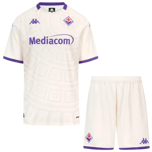 Segunda Conjunto De Niños Juventus 2025 2026 Blanco ACF Fiorentina Niños Conjunto 2025 2026 Segunda Blanco - ACF Fiorentina Niños Barata | 7camisetas