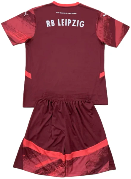 RB Leipzig Niños Conjunto 2024 2025 Segunda Rojo - RB Leipzig Niños Barata | 7camisetas