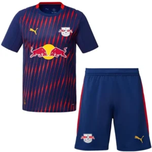 RB Leipzig Niños Conjunto 2025 2026 Segunda Azul - RB Leipzig Niños Barata | 7camisetas