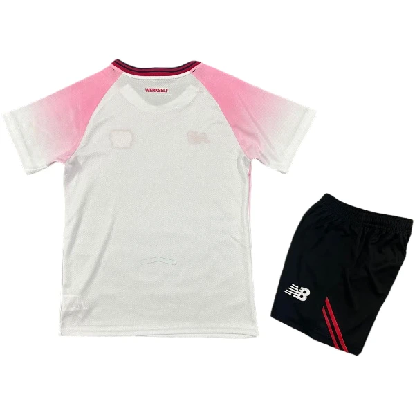 Bayer 04 Leverkusen Niños Conjunto 2025 2026 Segunda Blanco - Bayer 04 Leverkusen Niños Barata | 7camisetas