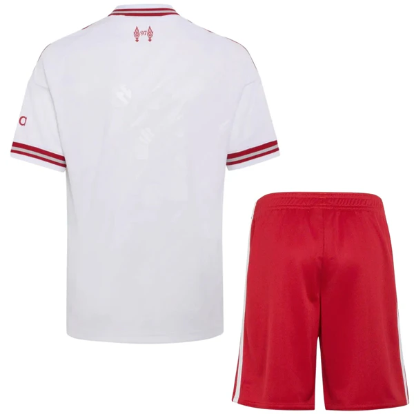 Liverpool Niños Conjunto 2026 2027 Segunda Blanco - Equipacion Liverpool Niños | 7camisetas