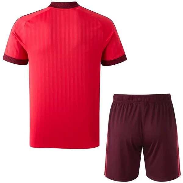 Lyon Niños Conjunto 2026 2027 Segunda Rojo - Lyon Niños Barata | 7camisetas