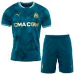 Marsella Niños Conjunto 2024 2025 Segunda Azul - Marsella Niños Barata | 7camisetas