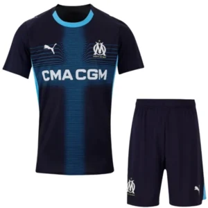 Marsella Niños Conjunto 2025 2026 Segunda Azul - Marsella Niños Barata | 7camisetas