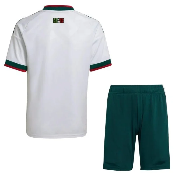 México Niños Conjunto 2026 Segunda Blanco - Playera Mexico 2026 Niños | 7camisetas