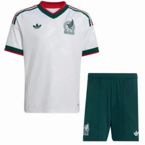 México Niños Conjunto 2026 Segunda Blanco - Playera Mexico 2026 Niños | 7camisetas
