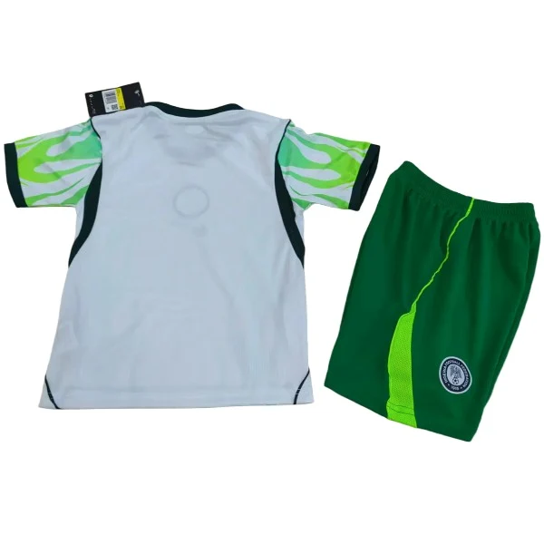 Nigeria Niños Conjunto 2026 Segunda Blanco - Nigeria Niños Barata | 7camisetas