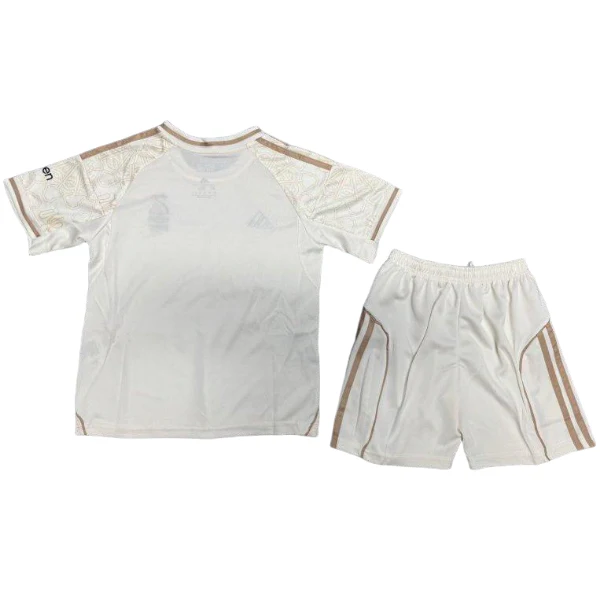 Nottingham Forest Niños Conjunto 2025 2026 Segunda Blanco - Nottingham Forest Niños Barata | 7camisetas