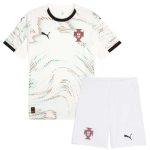 Portugal Niños Conjunto 2025 Segunda Blanco - Portugal Niños Barata | 7camisetas