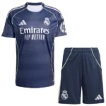 Real Madrid Niños Conjunto 2025 2026 Segunda Azul - Real Madrid Niños Barata | 7camisetas