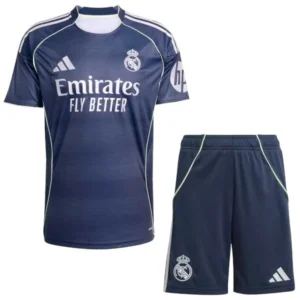 Real Madrid Niños Conjunto 2025 2026 Segunda Azul - Real Madrid Niños Barata | 7camisetas