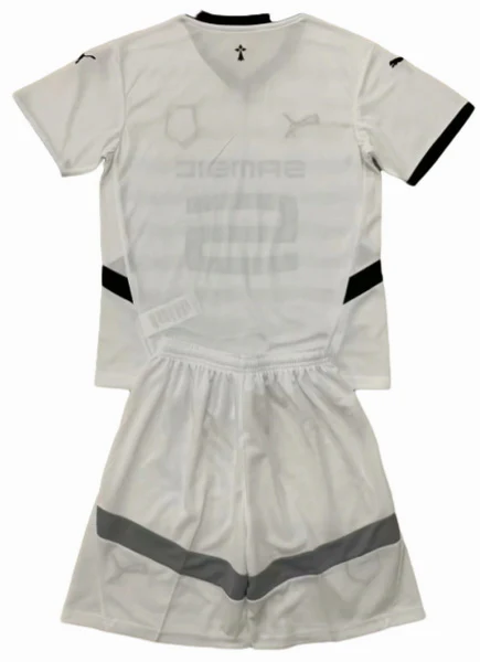 Stade Rennais Niños Conjunto 2024 2025 Segunda Blanco - Stade Rennais Niños Barata | 7camisetas