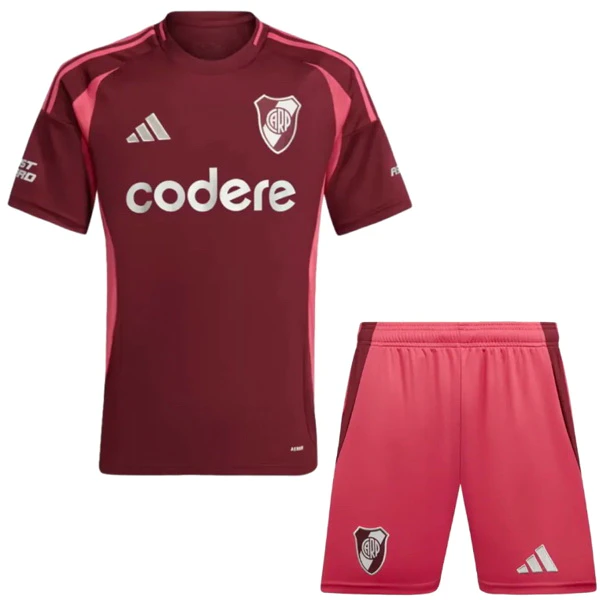 Segunda Conjunto De Niños River Plate 2024 2025 Rojo River Plate Niños Conjunto 2024 2025 Segunda Rojo - River Plate Niños Barata | 7camisetas