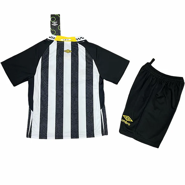 Santos Niños Conjunto 2025 2026 Segunda Negro - Santos Niños Barata | 7camisetas