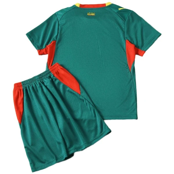 Senegal Niños Conjunto 2026 Segunda Verde - Senegal Niños Barata | 7camisetas