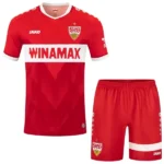 VfB Stuttgart Niños Conjunto 2024 2025 Segunda Rojo - VfB Stuttgart Niños Barata | 7camisetas