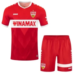 VfB Stuttgart Niños Conjunto 2024 2025 Segunda Rojo - VfB Stuttgart Niños Barata | 7camisetas