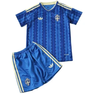Suecia Niños Conjunto 2026 Segunda Azul - Suecia Niños Barata | 7camisetas