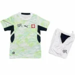 Suiza Niños Conjunto 2026 Segunda Verde - Suiza Niños Barata | 7camisetas