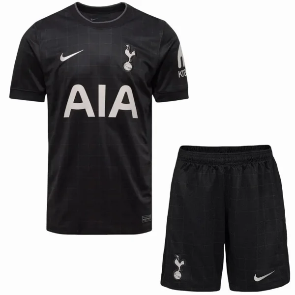 Segunda Conjunto De Niños Tottenham Hotspur 2025 2026 Negro Tottenham Hotspur Niños Conjunto 2025 2026 Segunda Negro - Tottenham Hotspur Niños Barata | 7camisetas