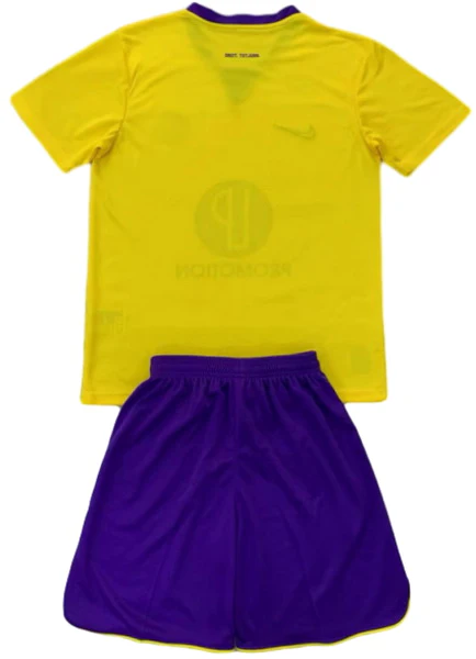 Toulouse FC Niños Conjunto 2024 2025 Segunda Amarillo - Toulouse FC Niños Barata | 7camisetas